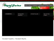 Tablet Screenshot of daisyfarms.net